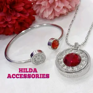 [ TERLARIS ] 1Set Kalung Kesehatan Quantum Pendant Asli/Kalung + Gelang Liontin