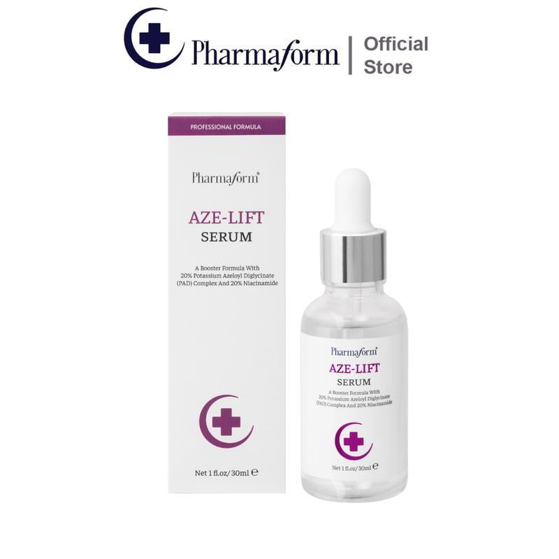 NSX SERUM AZE LIFT PHARMAFORM - Tinh chất kiểm soát dầu nhờn thu nhỏ lỗ chân lông và giảm mụn