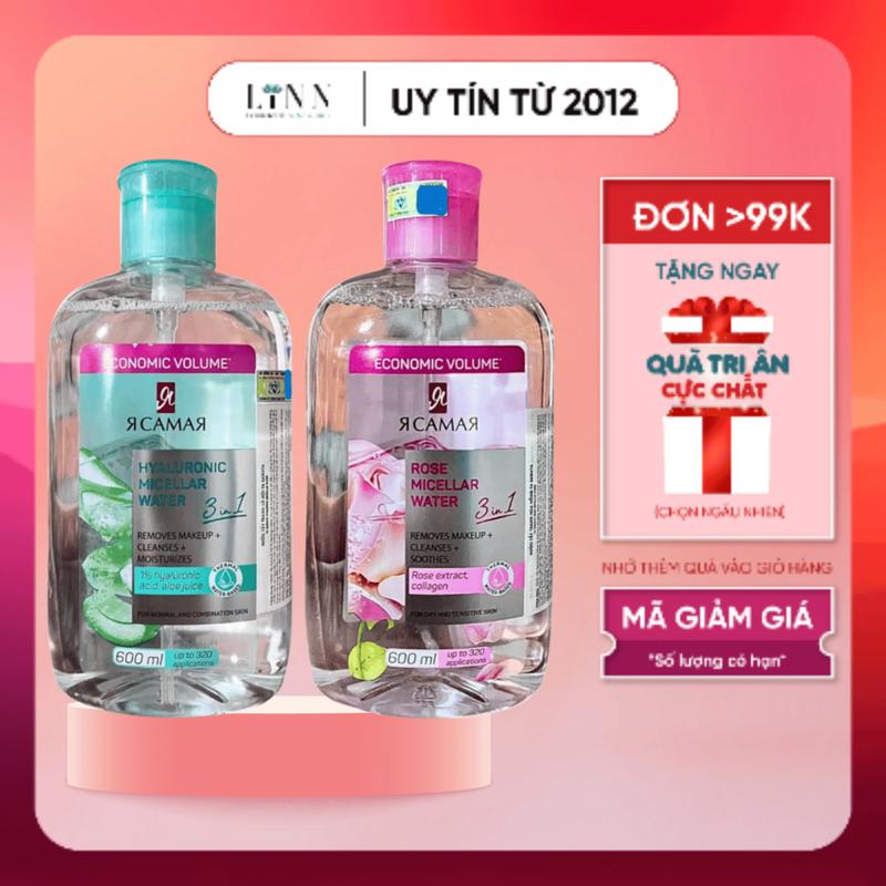 Nước Tẩy Trang Ya Samaya Nga  Dành Cho Mọi Loại Da 600ml Linn Cosmetic Mỹ Phẩm cho Nữ Uy Tín
