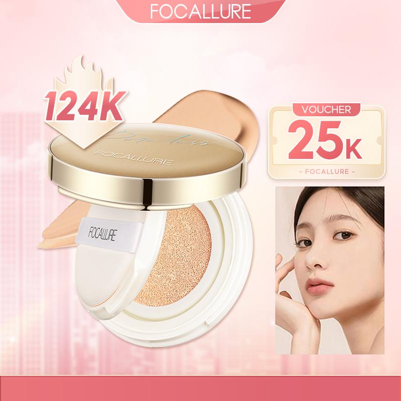 【25k voucher FOCALLURE Phấn Nước BB Cushion GoldenAge dưỡng ẩm màu mịn cho làn da đẹp tự nhiên
