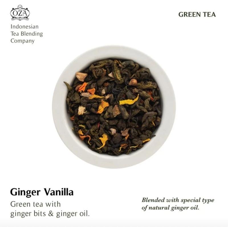OZA Tea - Ginger Vanilla | Artisan Tea - Green Tea | Specialty - Shop ...