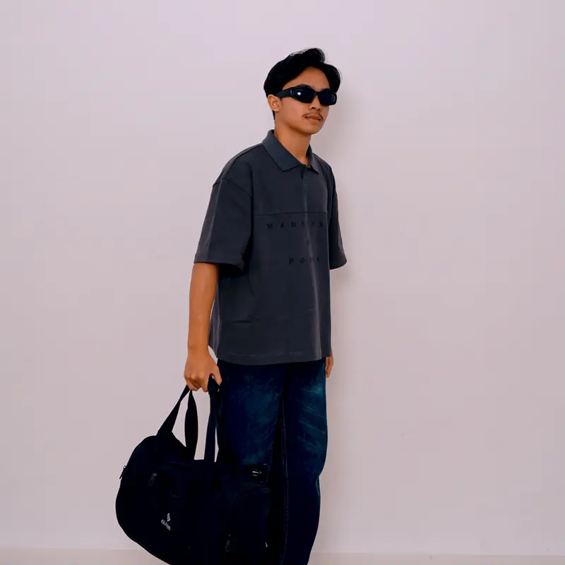 Polo Shirt Essential boxy - Premium quality | Cotton Combed 16S 2