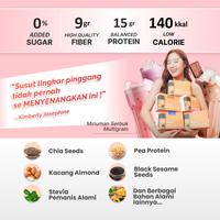 Gambar Spencer's MealBlend - Meal Replacement Tinggi Nutrisi dengan Chia Seeds & Pea Protein - Belgian Dark Choco dari Spencer's Official Store Kota Surabaya 3 Tokopedia