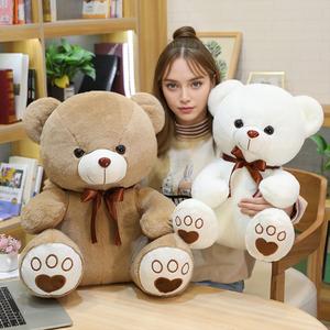 バレンタインデーのテディベアぬいぐるみ、かわいいキャラクター人形、誕生日ギフトに最適、ソフトで抱き心地がよく、遊びタイムにぴったり、結婚式、卒業、学校への復帰向けのギフト