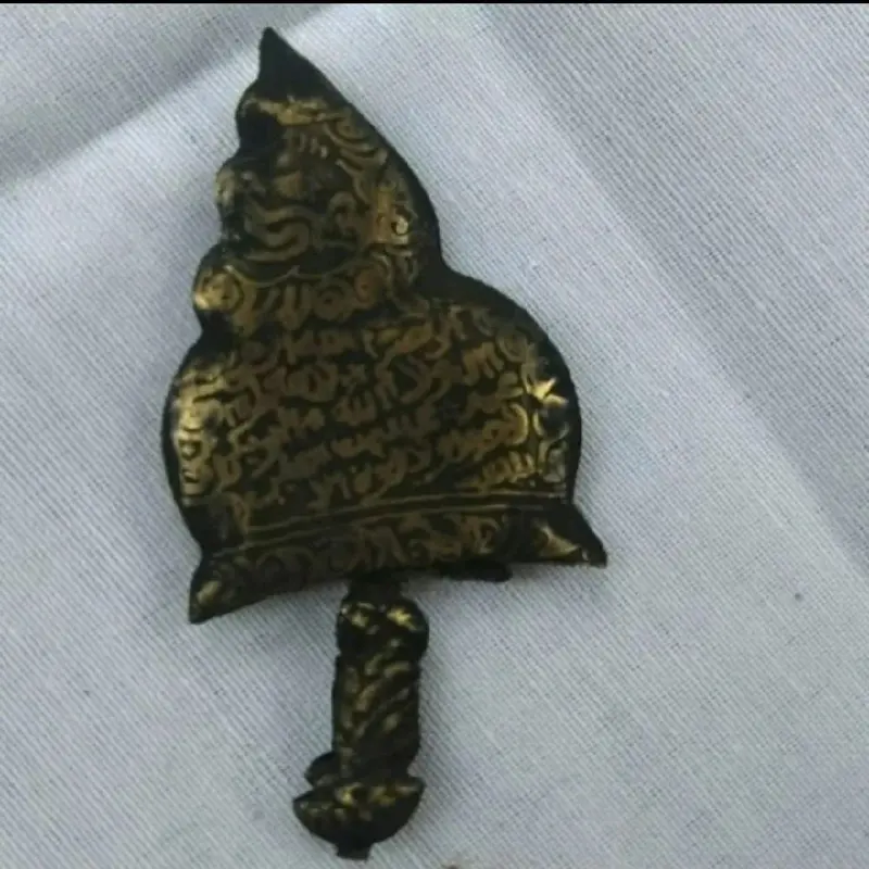 koleksi keris semar plat kuningan 1