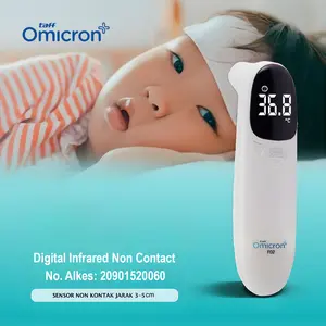 TaffOmicron Termometer Digital Infrared Non Contact Fast Detect Alat Cek Suhu Tubuh - F02