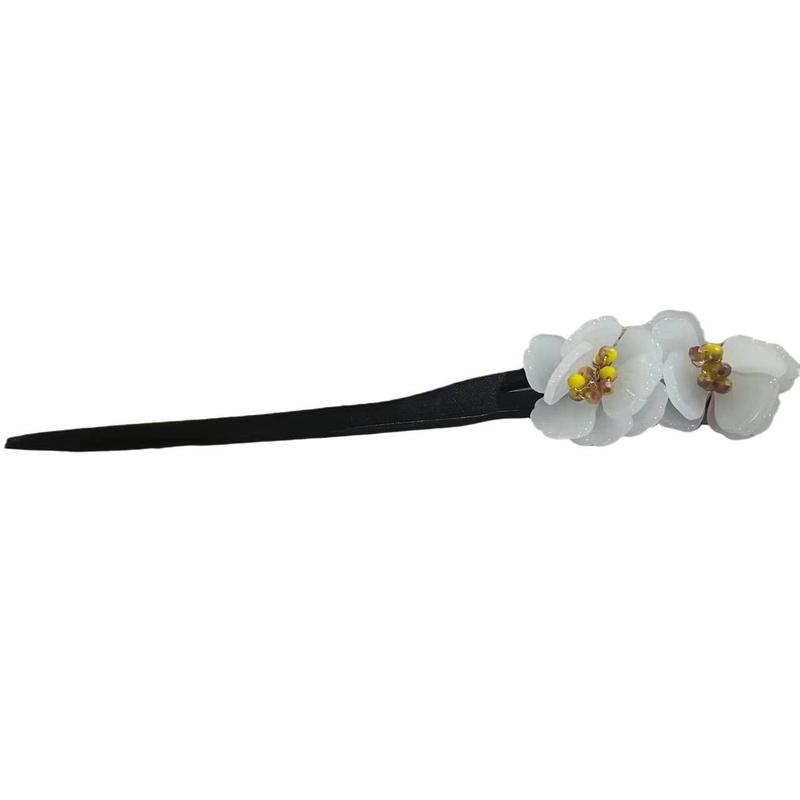 Product Introduction of Kẹp Tóc Tua Rua Hoa Phong Cách Trung Quốc Mới, Đơn Giản Và Hiện Đại, Kẹp Tóc Trang Phục Cổ Trang Hán Phục, Kẹp Tóc Lắc Bước, Mũ Đội Đầu Nữ 1