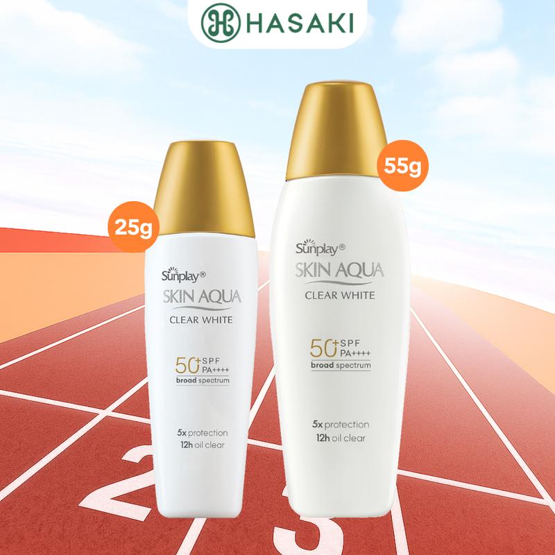 [MEGA 8.8 | 12H-24H] Sữa Chống Nắng Sunplay Skin Aqua Clear White SPF50+ PA++++ | HASAKI BEAUTY
