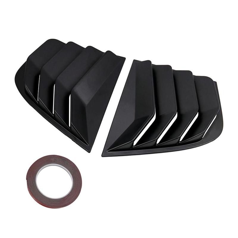 Side Window Louvers Air Vent Louvers High Performance Car Accessories Spare Parts Premium Durable Vent Sun Shade Cover Sunshade Cover 4