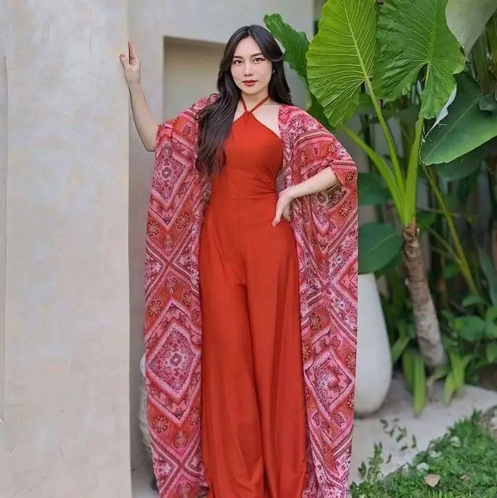 jamsuit set outher mewah liburan Twill Katun premium setpantai 7