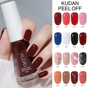 KUDAN Cat Kuku Halal Peel Off Nail Polish ART Kutek Bisa Di Kupas KU055