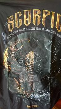 Product Review of Kaos Zodiak terbaru, gaya streetwear, modis dan trendi, bahan katun, unisex untuk pria dan wanita. from A**i f**t 0