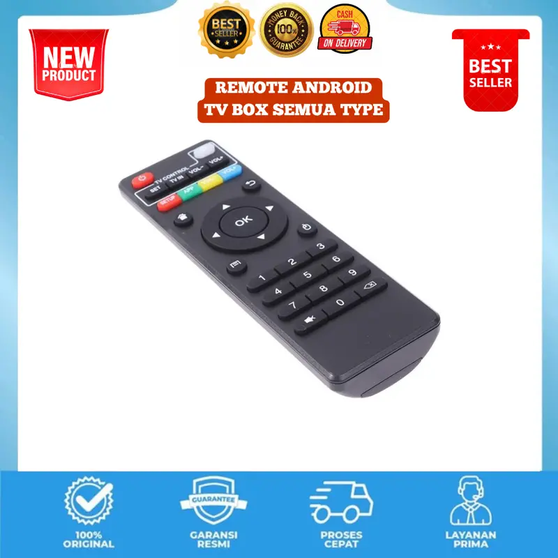 REMOT REMOTE ANDROID TV BOX SEMUA TYPE MXQ H96 V88 T95 TX X96 (ZT) 0