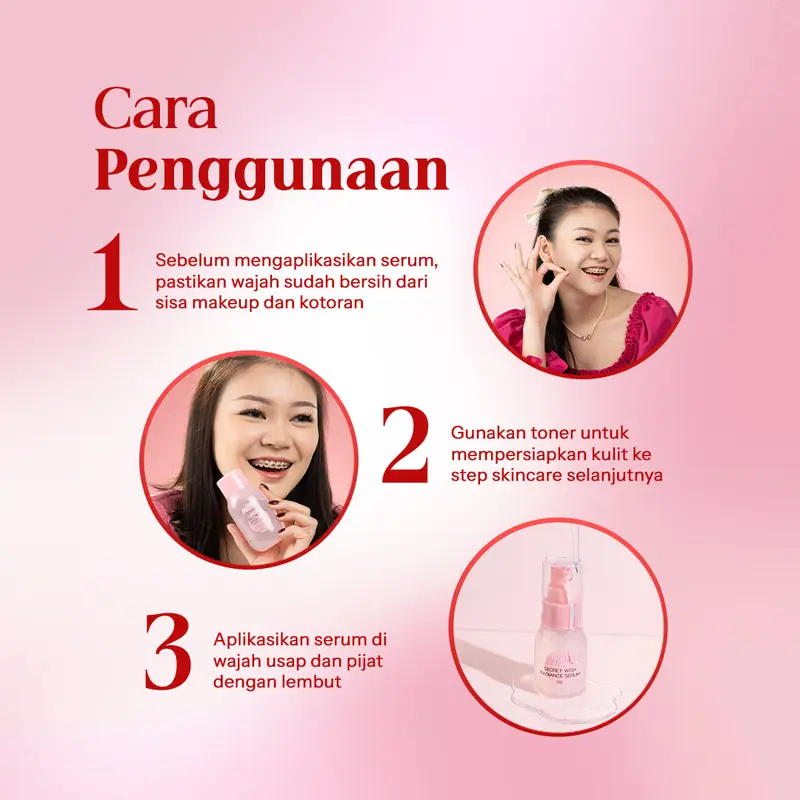 LITTLE FAIRY Secret Wish Radiance Serum Niacinamide Brightening hitam Essence  30mI 4