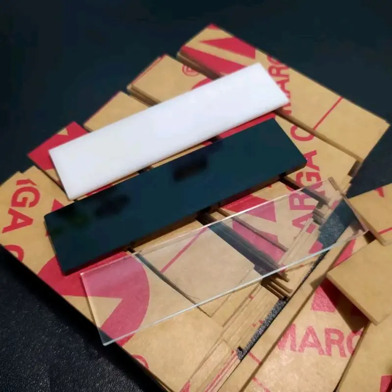 bahan nametage kosongan akrilik 2mm 0
