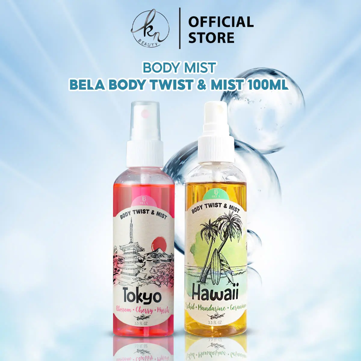 Xịt Thơm Toàn Thân Body Twist and Mist 100 ML