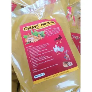 OKTAVIT HERBAL 500GR / JAMU HERBAL HEWAN TERNAK AYAM DAN UNGGAS.