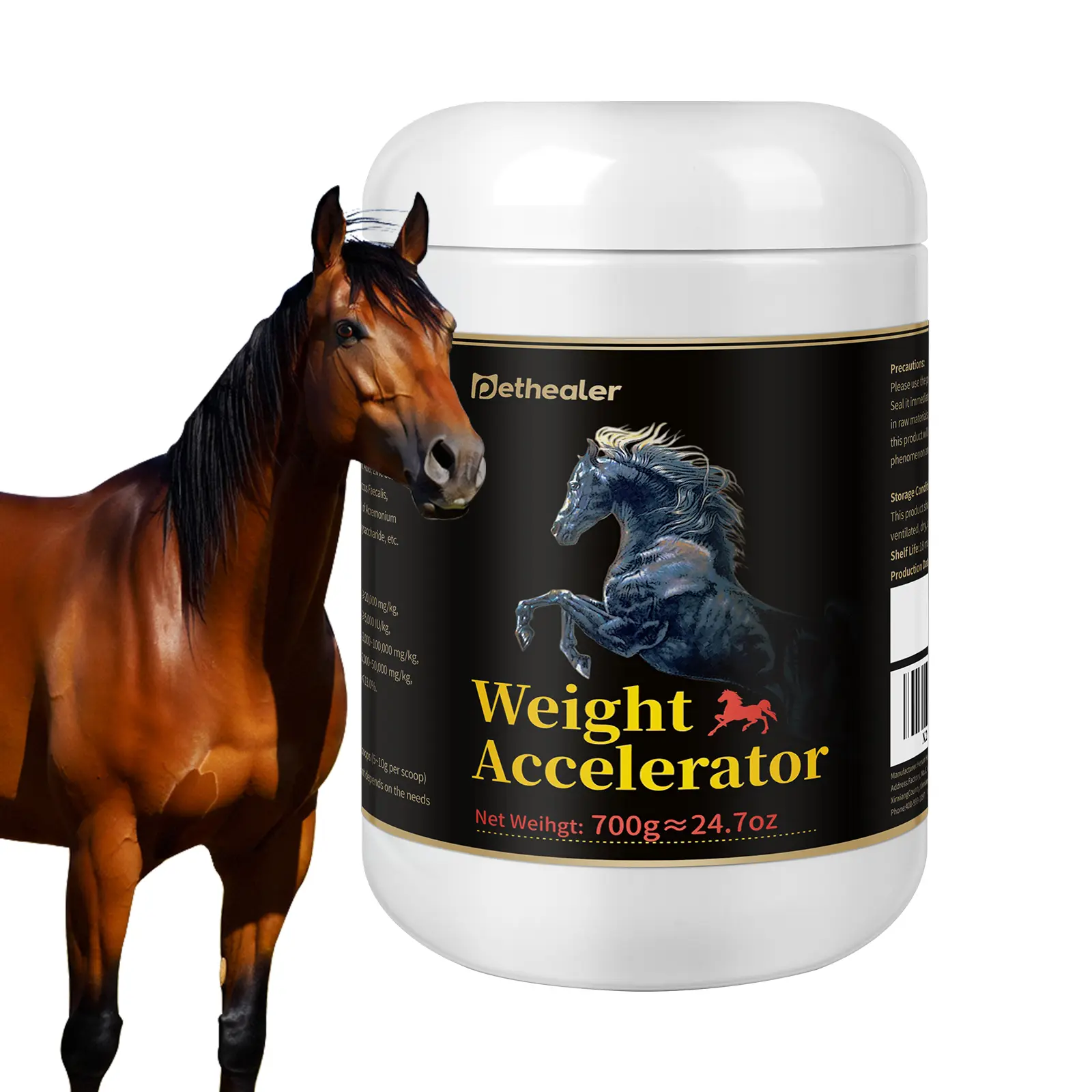 Horse weight accelerator -1.5 pounds
