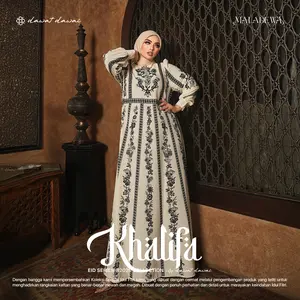 Dawat Dawai - Khalifa Gamis - Eid Series (Hijab Friendly)