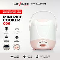 Gambar Advance G-06 Rice Cooker Travel 0.6 Liter Anti Lengket 200 Watt dari Advance Digitals Store1 Kota Administrasi Jakarta Utara 1 Tokopedia