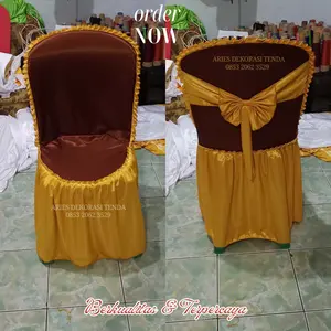 Sarung Kursi Plastik Napoly Tipe 101 Abutay Tanpa Lapisan Busa Dekorasi Kain