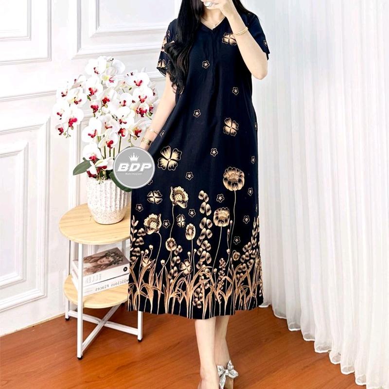 VILOKASTORE DATSER RAYON ADEM BUSUI FRIENLY ld 110 resleting depan Pendek Motif Wanita 5