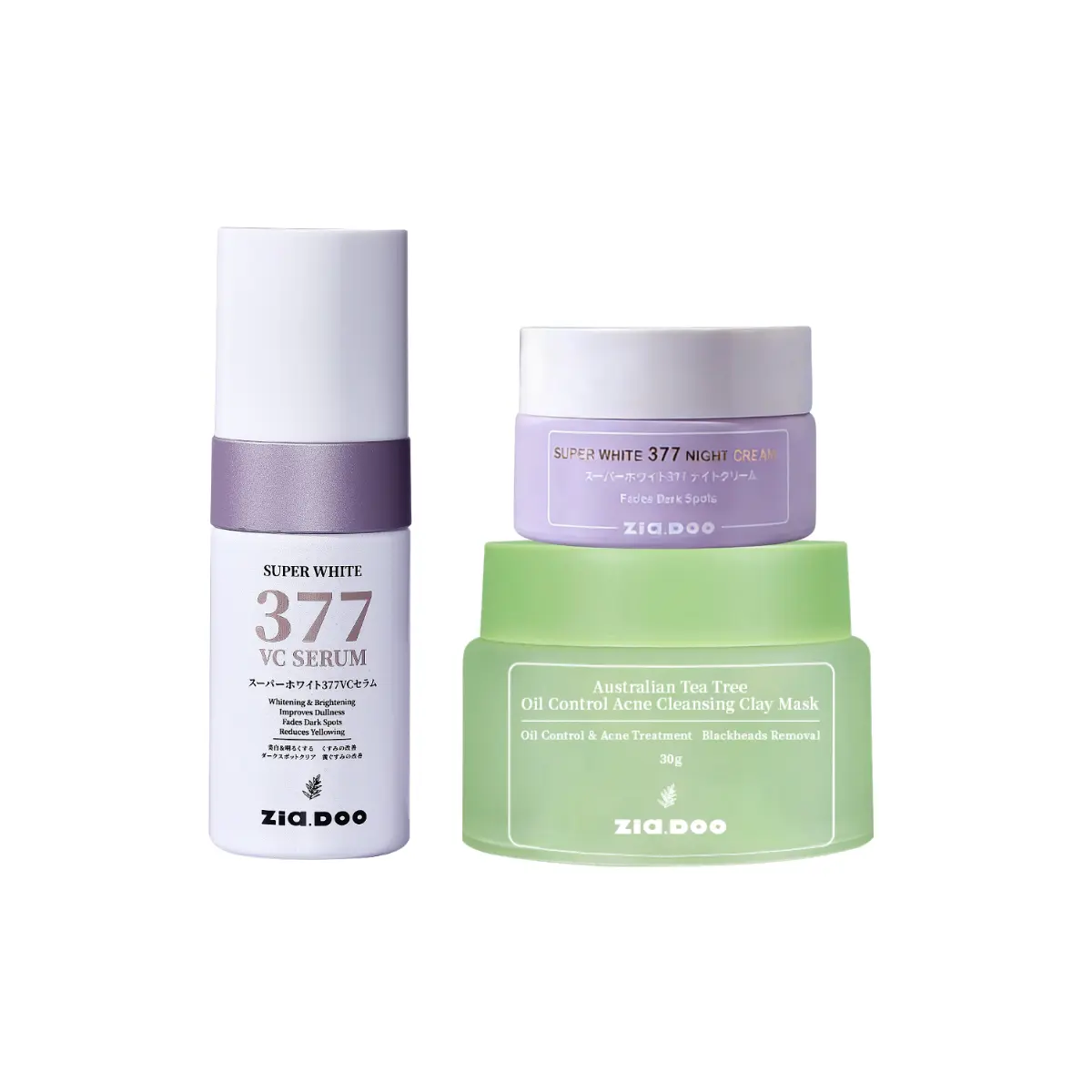 Mudmask 30g+377serum+ 377 NIGHT CREAM 20g