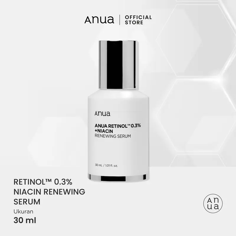 ANUA Retinol 0.3% + Niacin Renewing Serum 30ml 1