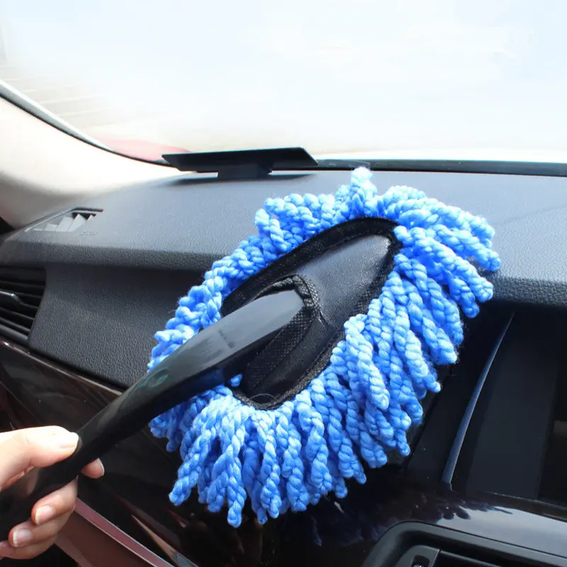 New Multifunctional Car Cleaning Mop Car Washing Brush Soft Bristle Car Dust Cleaning Car Cleaning Products Car Detailing Tools