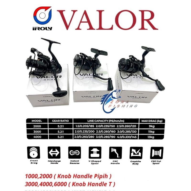 Reel Iroly Valor 1000 - 4000 Power Handle Waterproof Seal Bearing 1