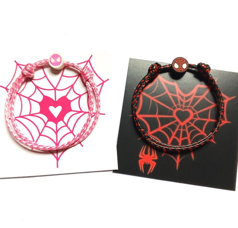 Gelang Couple Spiderman Miles & Gwen (polymer) - Gwen 2