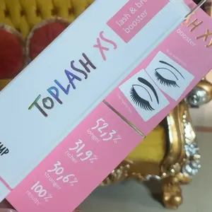 TOPLASH Lash and Brow Serum Natural Serum Bulu Mata dan Alis Alami Membantu Menebalkan Bulu Mata