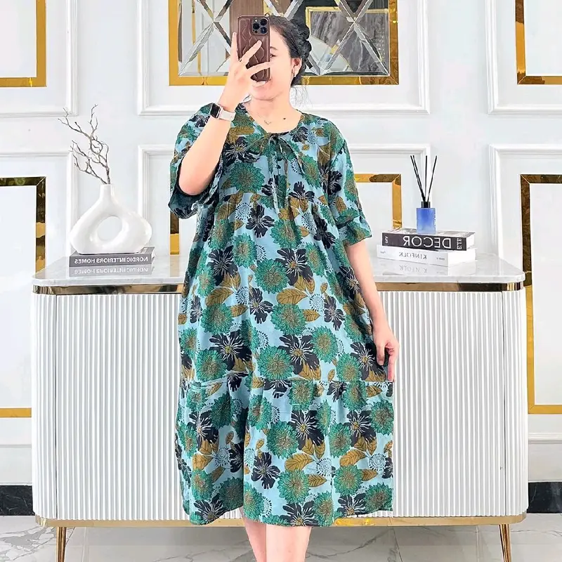 DASTER JISSO JUMBO BUSUI WANITA BAHAN RAYON PREMIUM ADEM NYAMAN RATU LAKU DASTER Bumil Dress  Rempel 2