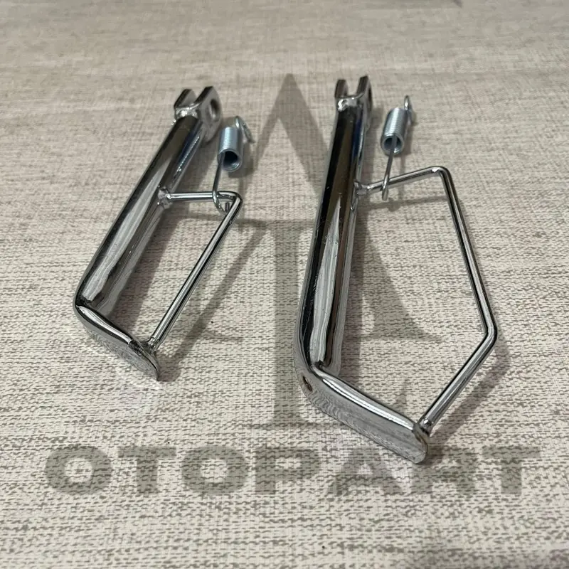 STANDAR SAMPING CHROME HONDA STD STANDAR CHROME RING 14 / RING 17 UNIVERSAL ALL HONDA BAHAN BESI TEBAL