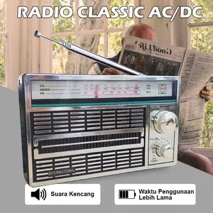 Radio Classic jadul ac/dc 4250 Portable international 2 band FM – AM