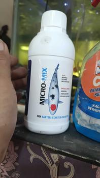 Product Review of Micro-Mix 250ml. Bakteri Starter Probiotik untuk Koi, Aquarium, dan Kolam Ikan - Pengurai Amonia, Penjernih Air, plis vitamin dan antioksidan from w**e D** 0