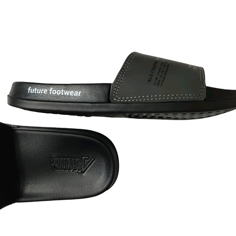 Algored Sandal Slop Pria Type Since Sandal Slide sandal slippera sandal slip one pria dan wanita. Hitam Shoes Karet Selop Sendal 1