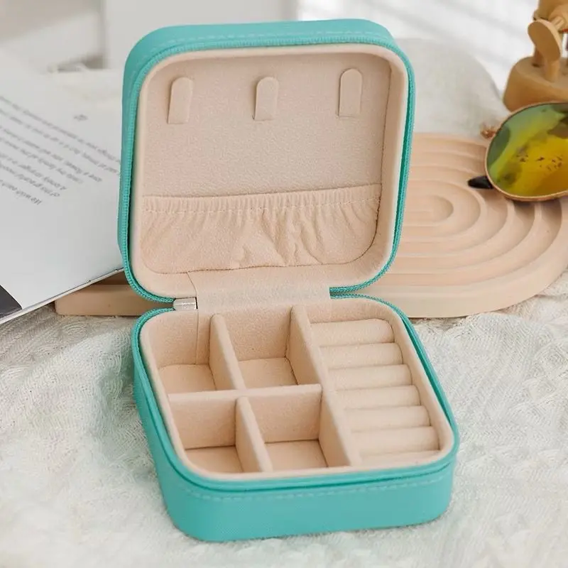 [ENJOY EYES BEAUTY] Kotak Perhiasan Mini Arcturian Jewelry Box - Tempat Penyimpanan Cincin Kalung Anting Travel SizePortabel 2