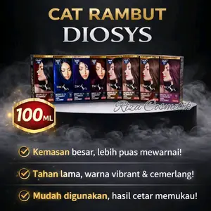 Diosys 100ml Pewarna Rambut Permanen Cat Rambut Tahan Lama