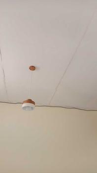 Product Review of lampu gantung minimslis ufo lampu gantung easthetik Bohlam Kayu Minimalis from M**N 0