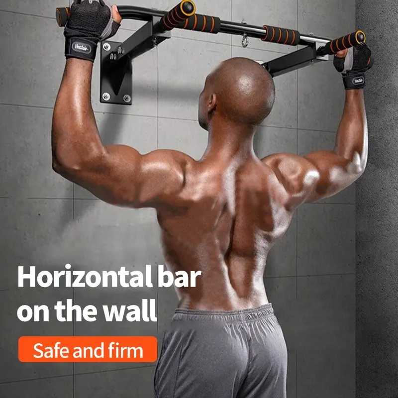 Heavy Duty Pull Up bars For Home Wall Mounted Pull Up Bars for Home Gym Exercise Equipment for Home Workout Heavy Duty Bolts Push Up Training Sports