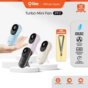 [NEW PRODUCT] OLIKE Turbo Mini Fan PF11 High Speed Kipas Angin dengan 100 Gears LED Display dan Baterai 11H Original