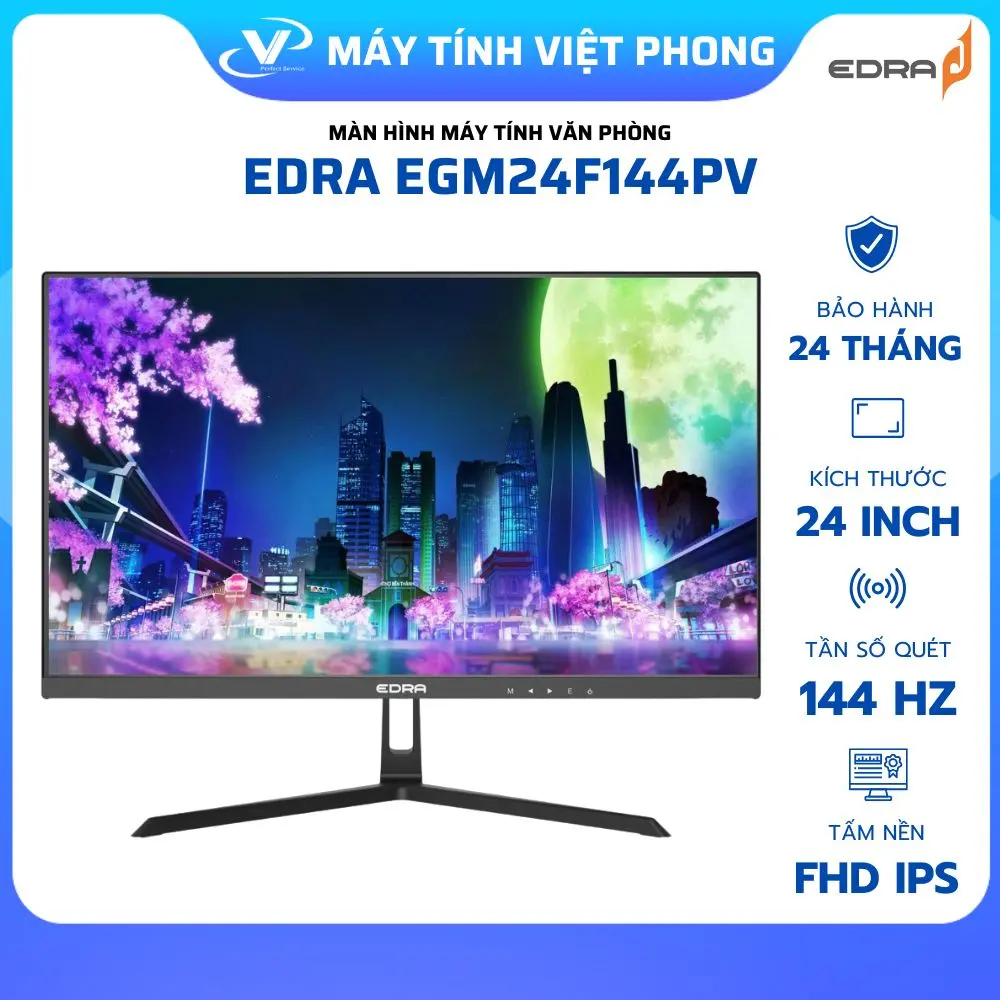 Màn hình Gaming EDRA EGM22F100H / EGM24F100H / EGM27F100H / EGM27F120PV (22/24/27 inch) FullHD/IPS/1ms 100Hz - Thiết kế tinh tế, hiệu suất cao | BigBuy360 - bigbuy360.vn Màn hình Gaming EDRA EGM22F100H / EGM24F100H / EGM27F100H / EGM27F120PV (22/24/27 inch) FullHD/IPS/1ms 100Hz - Thiết kế tinh tế, hiệu suất cao | BigBuy360 - bigbuy360.vn