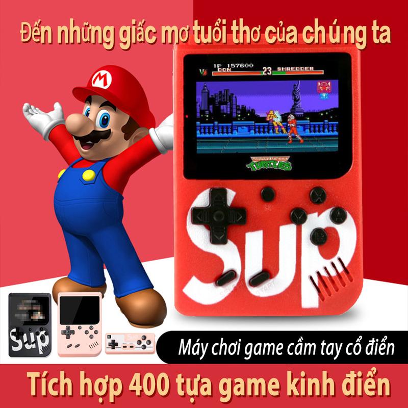  Máy Game Cầm Tay Mini Hoài Cổ 2 Người Chiến Đấu Kết Nối TV HDMI 500 Trò Chơi Cổ Điển Dễ Mang Pin Dài Chơi Xuất Hình Cao Cường Plug & Play Phù Hợp Tất Cả Lứa Tuổi Giải Trí Gia Đình Màu Đỏ Đen Hồng – Nhớn Nhở Thời Thơ Vàng 