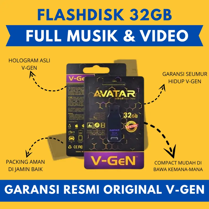 PROMO USB FLASHDISK REQUEST ISI untuk mobil smart tv tanpa kuota gratis Otg Storage 6