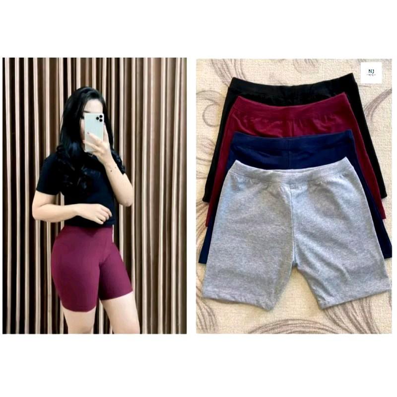 Product Introduction of Paket 6 Pcs Short Wanita Kecil Sampai Dewasa Jumbo Ukuran S-6L Hitam Merah Campur - Pendek Celana Karet Melar Santai cd sweet love dalamobral dalam anti nyeplak Cewek 51