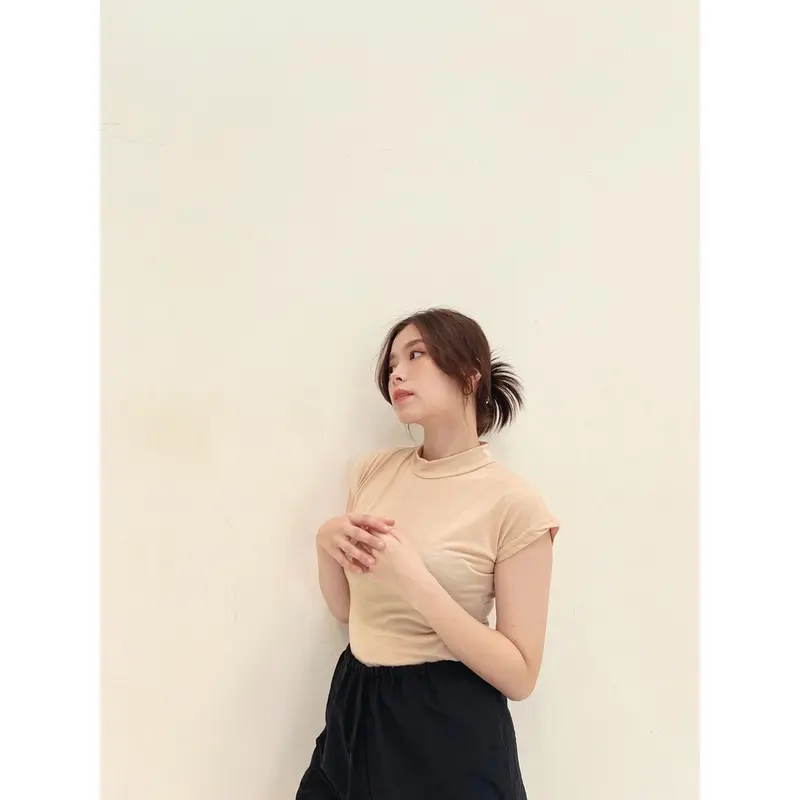 Atasan Manset baju bahan spandex adem/Atasan Manset Tanpa Lengan/Manset Inner Wanita Panjang 2