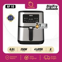 Gambar MITO Grande Digital Air Fryer Low Watt 6 Liter AF-10 DigiFry Penggoreng Tanpa Minyak dari Queen Bandung Kota Bandung 1 Tokopedia