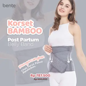 BENTE Korset Pasca Melahirkan - Korset ibu lahiran Post Partum Belly Band  Moms BTS0614