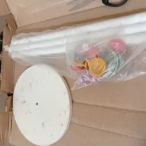 Hanger Mantel Besi Sederhana Anak-anak Jamur Rak Pakaian Vertikal Berdiri Di Lantai Rak Pakaian Kamar Tidur Ruang Modern